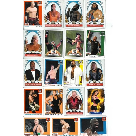Lot of Sports Cards (450). Hockey, Baseball, NFL, WWE. Perfect for collectors! - Picture 3 of 16